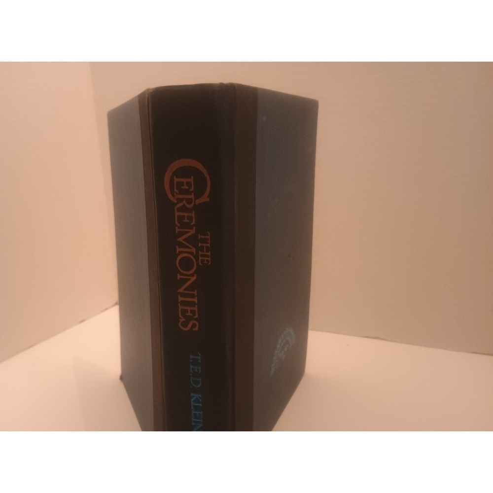 The Ceremonies T.E.D. Klein 1st Edition First Printing Hardcover Book 1984 Rare